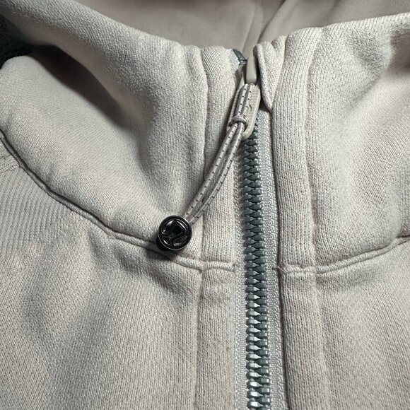 Lululemon Scuba Oversized Half Zip Hoodie Light Pink Women's XS/S Workout - Picture 3 of 14
